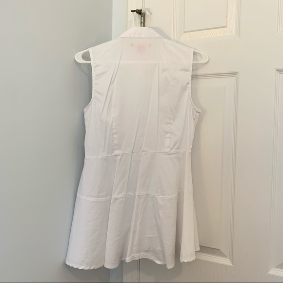 Peplum Button Down Tunic - Picture 3 of 3